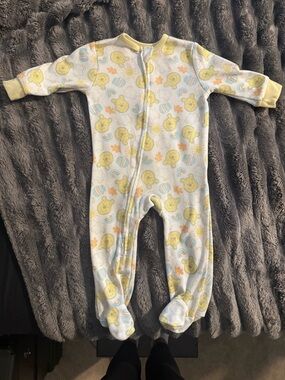 Disney Baby Winnie the Pooh Sleeper 3 Months Zip Footed Pajamas